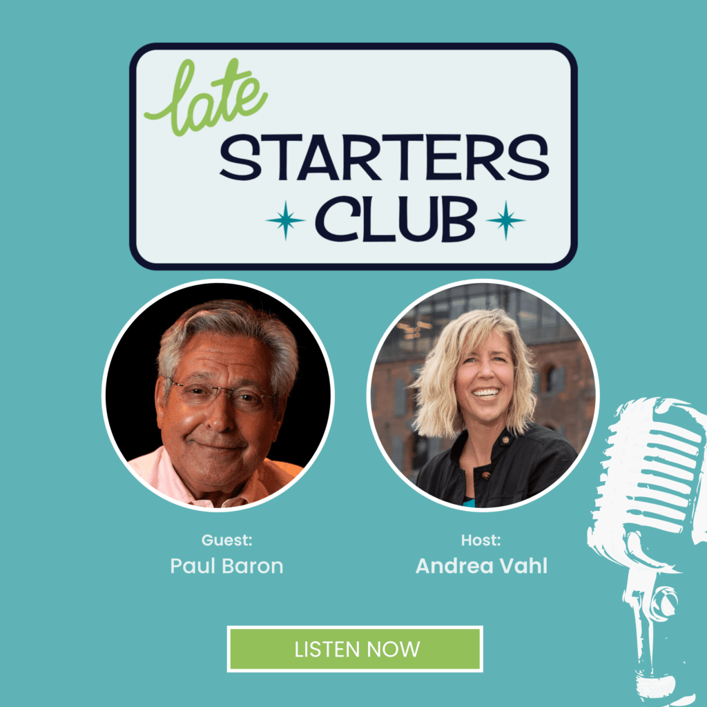 163 Interview with Paul Baron Late Starters Club